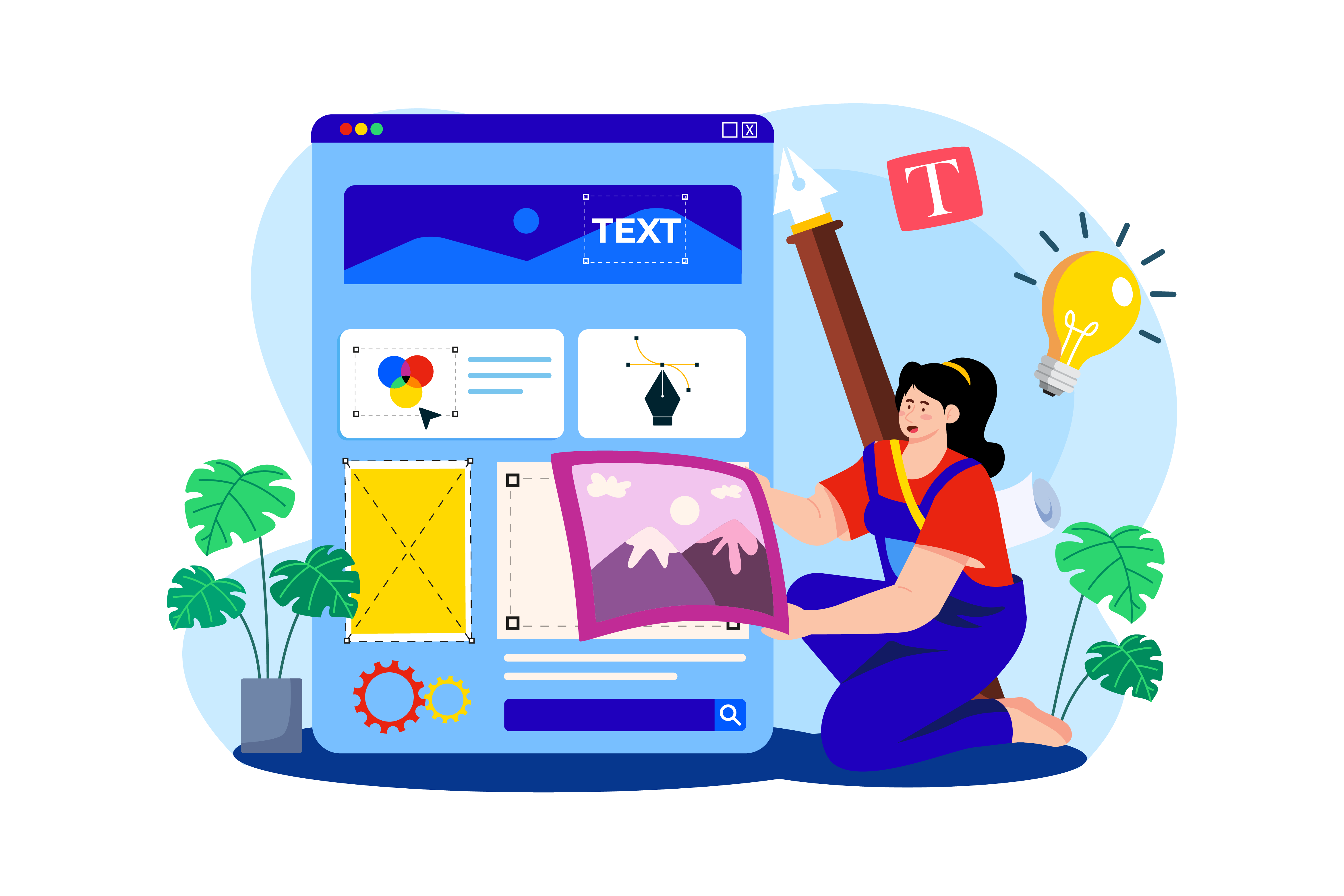 Personal website design